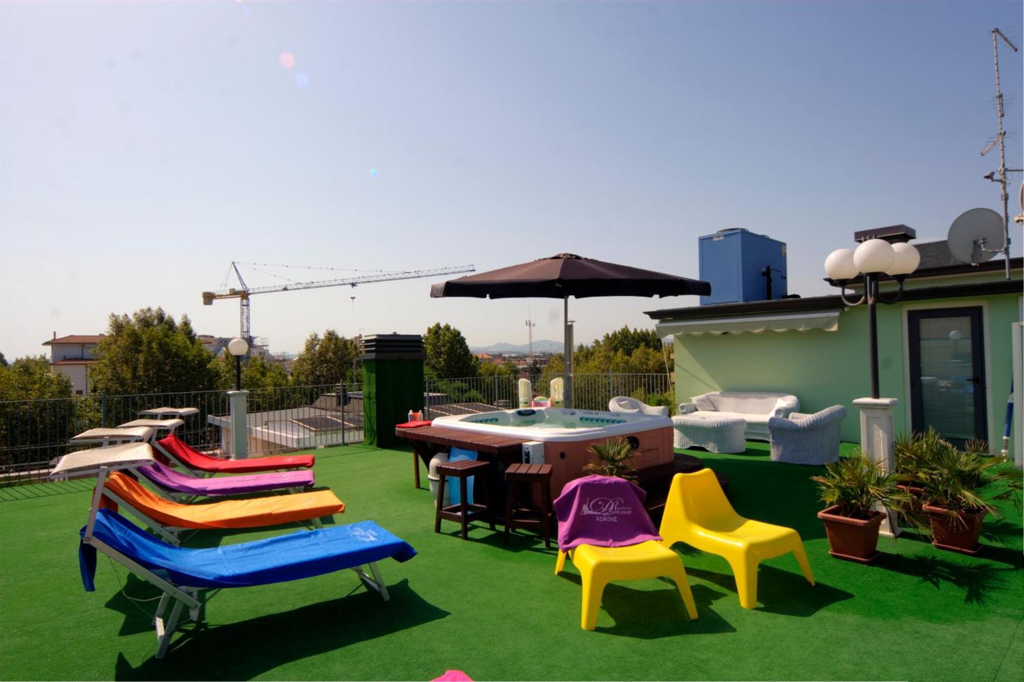 Residence Divina Rimini Exterior foto